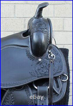 Horse Saddle Western Used Trail Leather Tack 16 17 18