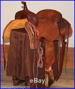 Jays 16 Cutting Saddle Tooled Hermann Oak Leather Jeremiah Watt 2016 Model Sale