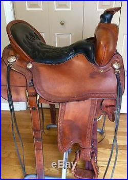 Lot Tucker Apache Limited Special Edition 16.5 Western Horse Trail Saddle & Pad