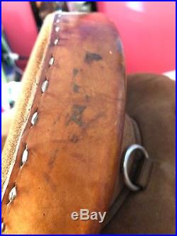 Lightly used bob marshall treeless saddle 15