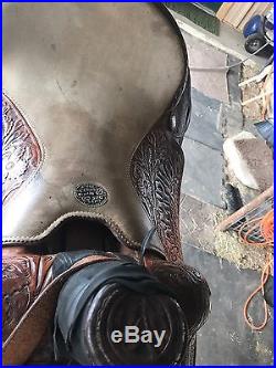 Martin Saddle 15 Seat. Great Condition, Come With Back Cinch And Breast Collar