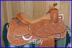Martin Saddlery Western Reining Show Saddle 16 inch
