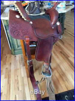 Martin Sheri cervi Barrel saddle 14.5 Inch Seat
