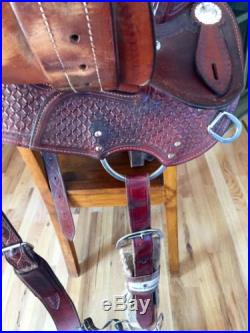 Martin Sheri cervi Barrel saddle 14.5 Inch Seat