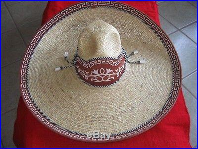 Mexican Charro Hats Saddle Sombrero Charro en Paja de Trigo