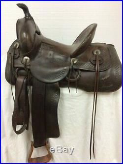 Miles City 14 Collector/Vintage Western Saddle #404 spring sale special price