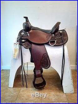 NEW 16 Wide Tree Circle Y Flex Lite 2 Clearwater Western Trail Gaited Saddle