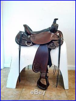 NEW 16 Wide Tree Circle Y Flex Lite 2 Clearwater Western Trail Gaited Saddle