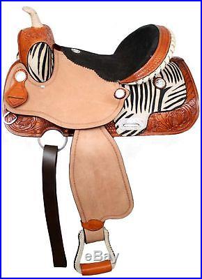 NEW DOUBLE T WESTERN BARREL RACING HORSE SADDLE 15 16