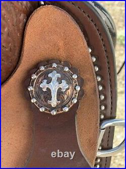 NEW With Tags Circle Y High Horse Eden Barrel Saddle Wide Treee