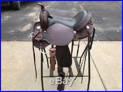 NEW with tags Circle Y 16 High Horse Mesquite Leather Trail Saddle