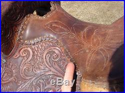 NR Martha Josey western horse barrel saddle 13.5 14 youth ladies vintage $1.00