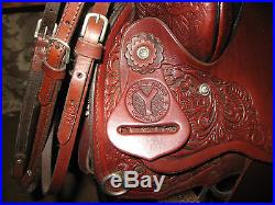New 16 Circle Y Saddle Western Park and Trail + Tack