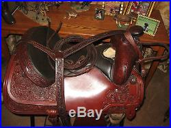 New 16 Circle Y Saddle Western Park and Trail + Tack