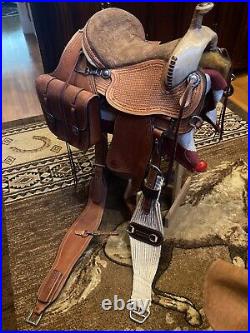 New like hand made saddle