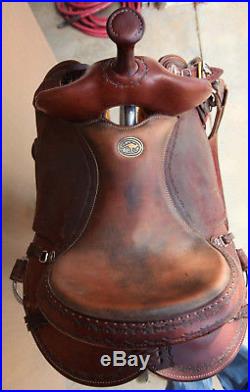 Nice Used 14 CLINTON ANDERSON SADDLE By Martin Saddlery