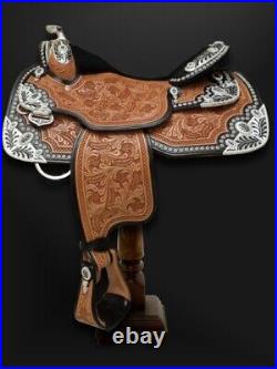Original Leather Saddles for Horses, Ranch Saddle, Gaited 11 18