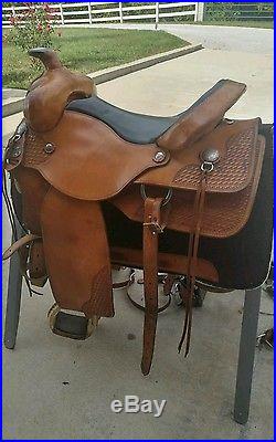 Ortho Flex Barron Horse Saddle. 16 Seat