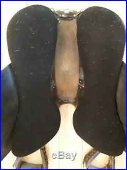 Ortho Flex Cutback Endurance Saddle 17.5, 15.5 Western, Nunn Finer Breast Plate