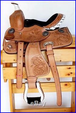 Popular Western Mini Pony Trail Barrel Saddle + HSBP 10 BLuE BLaCk PiNk PuRpLe