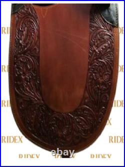 Premium Quality Australian Stock Horn Leather With Tooling All Size For Horse