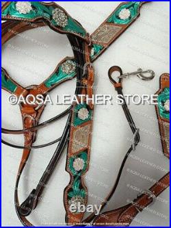 Premium Quality Western Leather Barrel Saddle Soft Fleece Underside Handmade