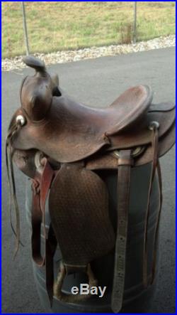 RARE Denver Dry Goods saddle 30s-40s Rodeo vintage antique western rare