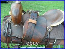 Ranch Cutting Saddle/ Custom Bryce Thompson 16 Inch Hard Seat