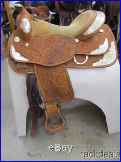 Reinsman Silver Series Show Saddle Lightly Used 16