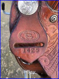 Riders choice western barrel saddle 14 fqhb