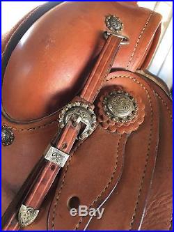 Rios Brothers Custom 16 Reining Saddle Excellent Condition