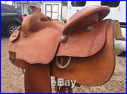 Rios Brothers Custom 16 Reining Saddle Excellent Condition