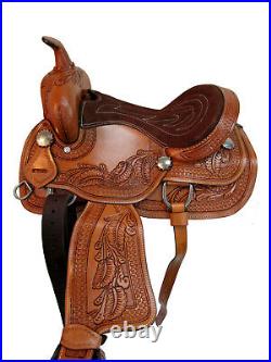 Rodeo Kids Western Saddle 14 13 12 Youth Child Barrel Racing Pleasure Trail Tack