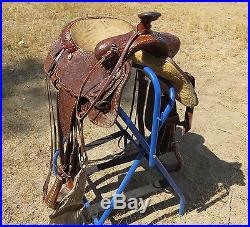 Ryon Aristocrat Buckstitched Saddle 15 inch