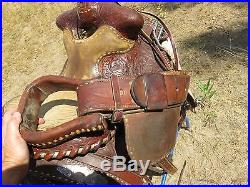 Ryon Aristocrat Buckstitched Saddle 15 inch