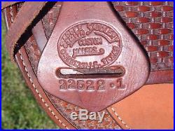 SADDLESMITH of TEXAS 16 Ammerman Old Timer RANCH Roper SaddleSUPER Condition