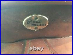 SIMCO SUPREME Western Saddle 14 Vintage Tooled Leather Ranching Western Cowboy