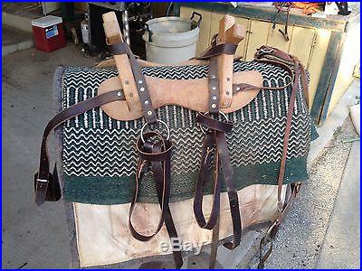 Sawbuck Pack Saddle