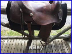 Sean Ryon Tall Cutter Saddle Hard Seat