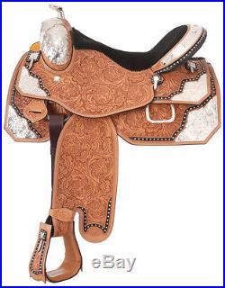 Silver Royal Extreme Show Saddle with Silver