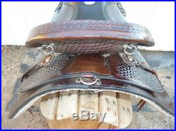 Simco 16 Rusty Taylor Gaited Western Trail Saddle USED