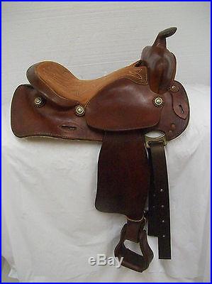 Simco Western Horse Trail Saddle # 3095 15 Used Regular Quarter Horse Bars