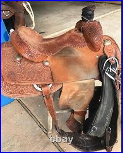 South Texas Tack Calf Roping Saddle