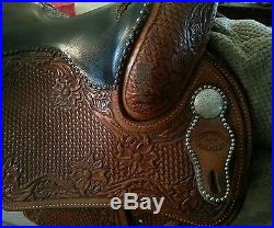 South Texas Tack Reining Saddle, Reiner, compareable to Bobs