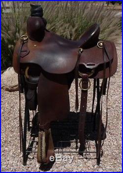 Stanleys Saddle Hardseat Ranch Roping 16