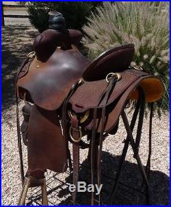 Stanleys Saddle Hardseat Ranch Roping 16