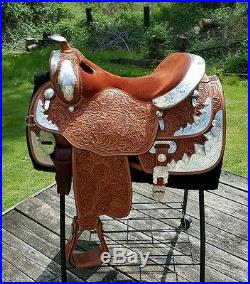 Stunning Western Show Saddle by Billy Royal 16