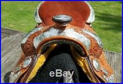 Stunning Western Show Saddle by Billy Royal 16