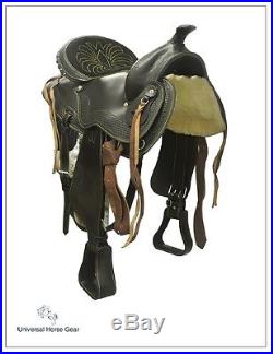 Supreme Western Saddle Genuine Cowhide Leather