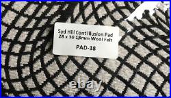 Syd Hill Contoured Illusion Saddle Pad Sized at 28 x 30
